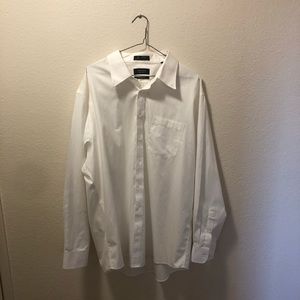 Nordstrom Traditional Fit Dress Shirt White